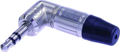 Produktbild von Neutrik NTR-NTP3RC, 3.5mm, Schwarz, Silber, Messing, Nickel, Polyamid, Polyoxymethylen (POM), Zink Stahl, Nickel, IEC 68-2-20, -20 - 65 °C