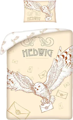 Produktbild von Harry Potter Hedwig Baby Bettwäsche Wendebettwäsche 100 x 135 cm