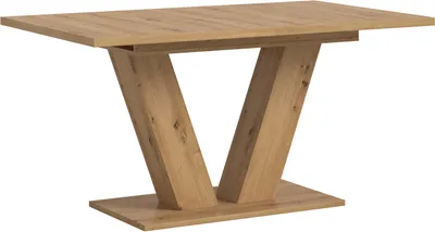 Produktbild von Esstisch ausziehbar Artisan Nachbildung 150-190x76x90 cm V-Fußgestell