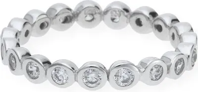 Produktbild von Ring Silber 925 Zirkonia JL10-07-1564 JuwelmaLux Größe 50