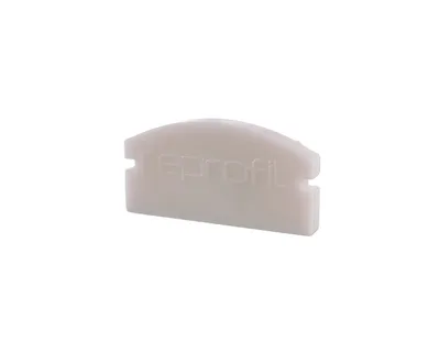 Produktbild von Deko-Light Profil Endkappe - Endkappe F-AU-01-12, Set 2 Stk, Kappe, Weiß, Kunststoff, Deko-Light, 1 g, 18 mm