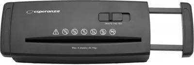 Immagine prodotto di Esperanza EN101 paper shredder Strip shredding 22 cm Black
