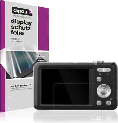 Produktbild von 4x Schutzfolie für Panasonic Lumix DMC-FS28 klar Displayschutzfolie Folie Display Schutz dipos
