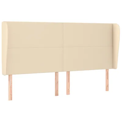 Zdjęcie produktu dla VidaXL 3117695, Kremowy, Poliester, Drewno, 1830 mm, 118 cm, 128 cm, 230 mm