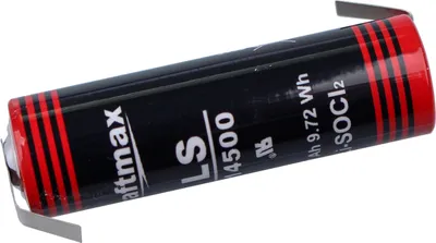 Produktbild von Kraftmax LS14500 AA Batterie 3,6V 2,7Ah Lithium Z-Lötfahne