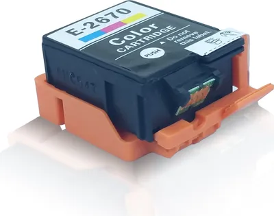 Produktbild von Kompatible Tintenpatrone Farbig für Epson Workforce WF 100 W Workforce WF100 W T267 T 267 C13T26704010 Farbig Color - Eco Office Serie