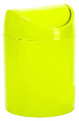 Produktbild von Plasticforte Mini-Abfalleimer - grun - Kunststoff - Arbeitsplattenmodell