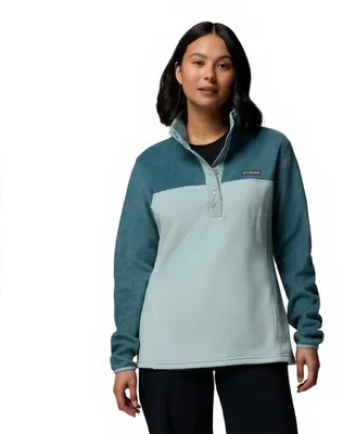 Produktbild von Columbia Benton Springs™ Ii Snap Fleece Mit Halbem Reißverschluss Blau M Frau Blau M