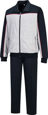 Produktbild von Herbold Sportswear Herren Freizeitanzug Gr.28 marine-grau-rot (FA1044H)