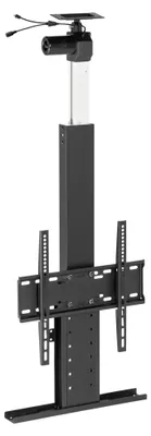 Produktbild von Motorisierte TV Monitorhalterung als Bodenlift oder Deckenlift für Boden- und Deckenmontage sowie zum Möbeleinbau