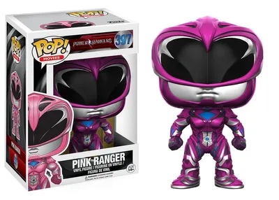 Immagine prodotto di Power Rangers Movie - Ranger rosa 397 - Funko Pop - Figura in vinile