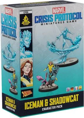 Produktbild von Juegos Marvel Crisis Protocol Iceman & Shadowcat Brettspiel Blau Blau One Size