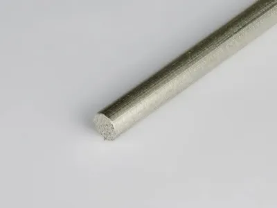 Produktbild von Reinzinn Sn99,9 Rundstangen, Durchmesser: 8 mm, Länge: 100 mm