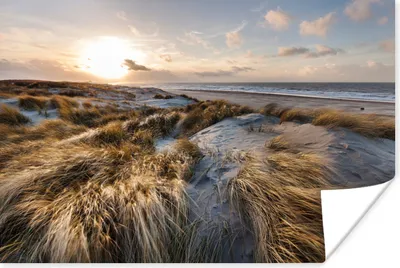 Produktbild von MuchoWow® Poster Strand - Meer - Scheveningen - Niederlande 180x120 cm - Fotoplakat