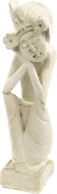 Produktbild von TrendLine Deko Figur Hawaii 24 cm creme