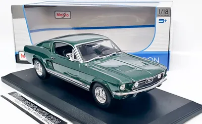 Produktbild von Ford Mustang GTA Fastback (1967) grün metallic MAISTO 1:18