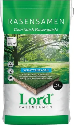 Produktbild von Lord Rasensamen Schattenrasen 10 kg