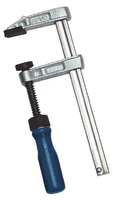 Produktbild von Brüder Mannesmann Werkzeug Schraubzwinge 50 x 250 mm, DIN 5117, M90401, Silber