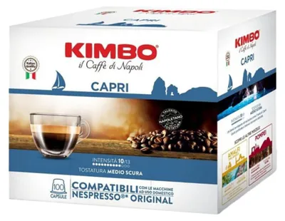 Zdjęcie produktu dla KIMBO Capri kapsułki do Nespresso - 100 kapsułek