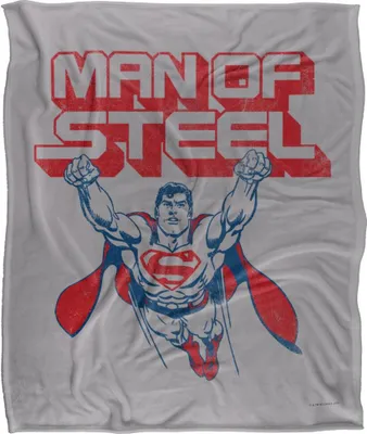 Produktbild von Superman - Decke "Man Of Steel" TV18677 (Einheitsgröße) (Bunt)