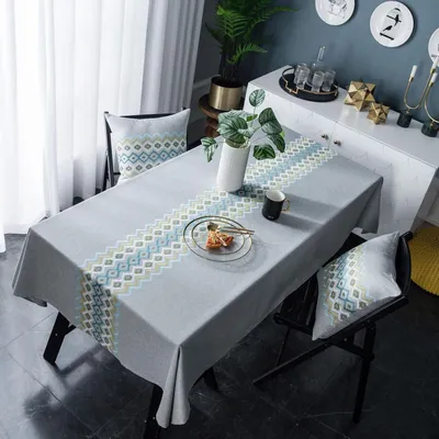 Produktbild von Tischdecke Outdoor Lotuseffekt fleckabweisend wasserdicht 135x180 cm rechteckig