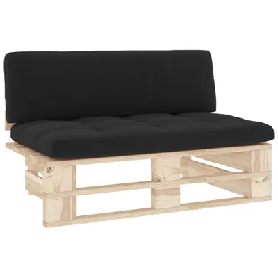 Produktbild von Outdoor-Mittelsofa Paletten Imprägniertes Kiefernholz