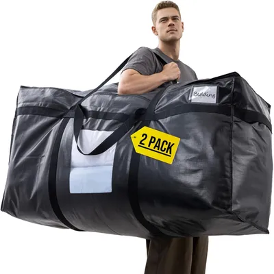 Productafbeelding van Solidchoice - Extra Grote Verhuiszak voor Opslag van Kleding en Beddengoed