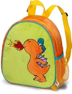 Produktbild von Nici Rucksack Drache Kokosnuss Plüsch 24x28x12cm, 37933