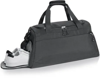 Immagine prodotto di Borsa sportiva e da viaggio multifunzionale Unyqoos®, con scomparto per le scarpe e scomparto impermeabile, realizzata in tessuto Oxford, con spallacci regolabili e riponibili, adatta sia per uomo che per donna