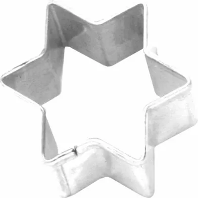 Produktbild von Birkmann Ausstechform Stern, Ausstecher, Plätzchenform, Keks, Plätzchen, Edelstahl, 3 cm, 196186