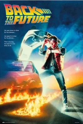 Produktbild von Back To The Future Poster Teaser