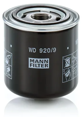 Produktbild von MANN FILTER Ölfilter WD920/9 Bamford