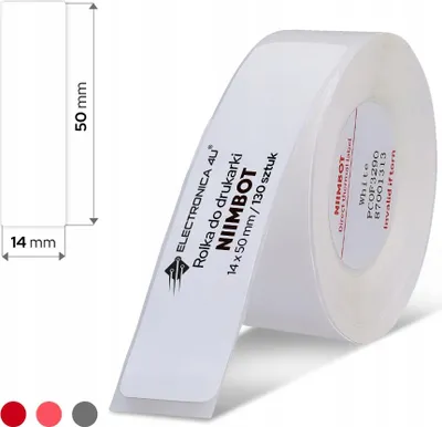 Obrázok produktu pre Samolepiace termálne štítky Niimbot D11 D110 D101 H1S 14x50