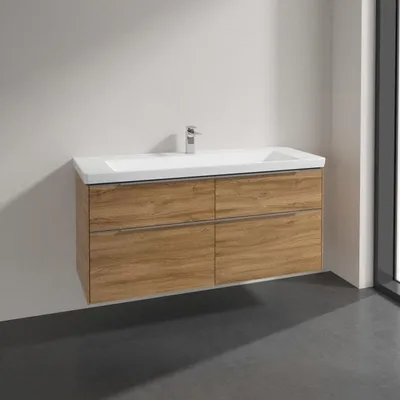 Immagine prodotto di Set di mobili da bagno Villeroy & Boch Subway 3.0, 130 cm, con 4 cassetti