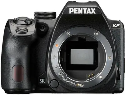 Produktbild von Pentax KF, 24,24 MP, 6000 x 4000 Pixel, CMOS, 4K Ultra HD, 625 g, Schwarz