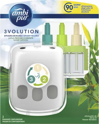 Zdjęcie produktu dla Ambipur 3volution urządzenie+zamiennik Japan Tatami 21ml