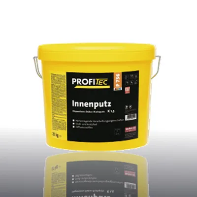 Produktbild von ProfiTec P756 Innen-Kratzputz K1,5mm 25kg Eimer weiss