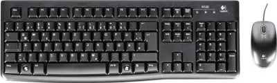 Image de Logitech Desktop MK120 [DE] noir
