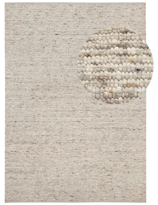 Zdjęcie produktu dla Steffensmeier ręcznie tkany dywan Landshut exclusive | wełna (wełna dziewicza) bębnowana, naturalna, ręcznie tkana, rozmiar: 200x290 cm salon i sypialnia