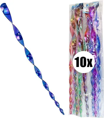 Produktbild von 10 Stück Windspiel Spirale XXL Set - ca. 70 cm