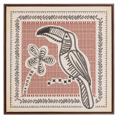 Produktbild von Leinwand „véro“, quadratisch, 48 x 48 cm - Atmosphera créateur d'intérieur