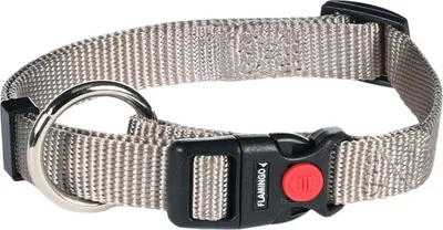 Produktbild von Flamingo Halsband Ziggi greige, Größe: S