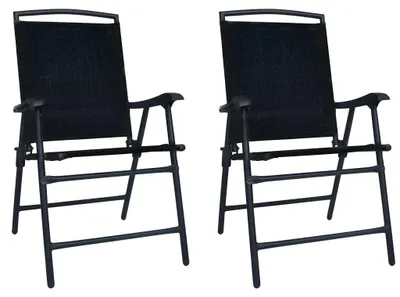 Produktbild von Klappbare Gartenstühle, Set aus 2 Stück