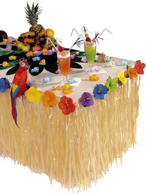 Produktbild von Bunter Tischrock Südsee Style 275 x 75cm