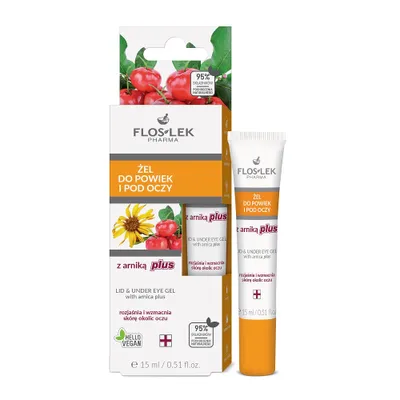 Image de Flos-Lek Gel pour les yeux à l'arnica plus, 15 ml