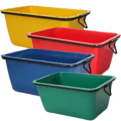 Produktbild von JOPA Mörtelmulde, 200 l, grün - Fertigmörtelbehälter kranbar - 700 kg Tragkraft - HDPE-Kunststoff