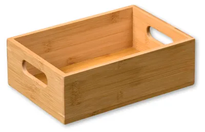 Zdjęcie produktu dla Pojemnik bambusowy z uchwytami, 24 x 16,5 cm, Kesper