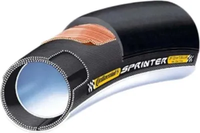 Produktbild von Continental Sprinter Tubular 650c X 22 Rennradreifen Blau,Schwarz 650C x 22 Blau,Schwarz 650C x 22