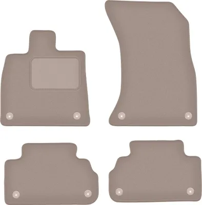 Immagine prodotto di Tappetini auto in velluto per Audi Q5 II FY / F5 SUV (2017-) - set di tappetini LUX beige (4 pezzi)