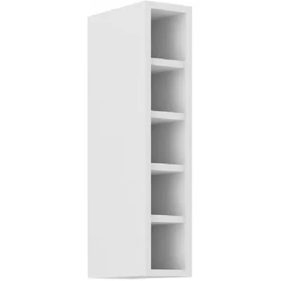 Image de Armoire supérieure ouverte SABRYA – largeur 15 cm, blanc